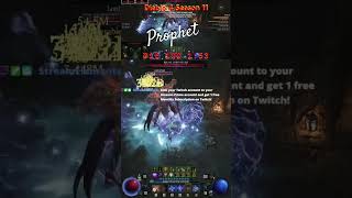 Diablo 4 Season 11 Crackling Energy Sorcerer Pit 100 1:53 Prophetgaming101
