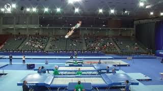 Gabriel ALBUQUERQUE & Lucas SANTOS (POR) - 2024 Trampoline European bronze medallists, Men's Synchro