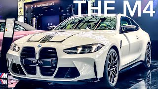 2025 BMW M4 Competition Alpine white. Cinematic Walkaround