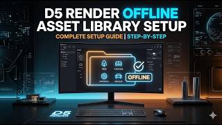 How to Setup D5 Render Offline Asset Library 🔥 | Full Guide Bangla | Fix Missing Assets