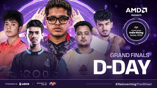 AMD Presents UE India Rising Series 2024 |#BGMI | Grand  Finals Day-3 Ft #iqoosoul #godlike #hydra