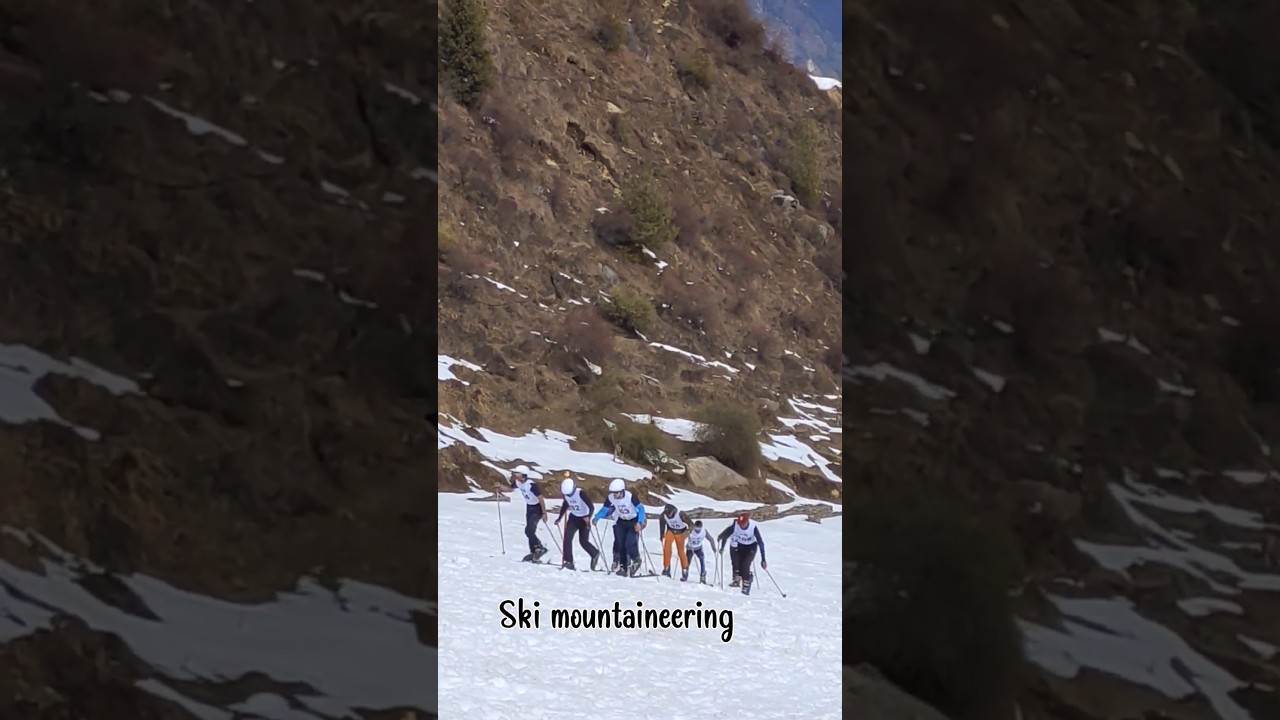 ski mountaineering championship auli 2024 