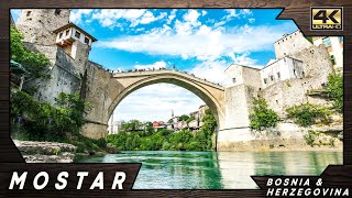 Mostar ● Bosnia and Herzegovina 🇧🇦 【4K】 Aerial Cinematic Drone [2023]