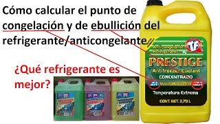 ¿Que refrigerante es mejor? Demostración .Verdades/falsedades