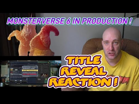 Godzilla x Kong 2 TITLE REVEAL! - REACTION! (Now in Production Trailer)