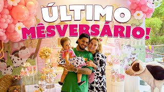 COMEMORAMOS O ÚLTIMO MÊSVERSÁRIO DA FLOR E FOI MUITO ESPECIAL!!