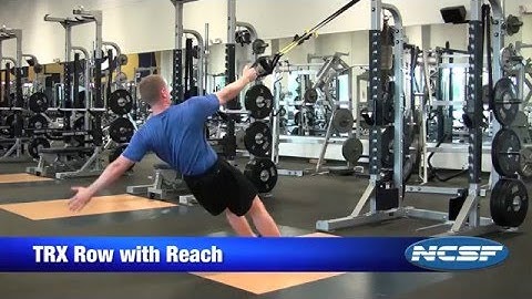 TRX Row with Reach