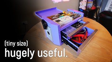 Designing the ultimate tiny toolbox organiser - with 3D printing!