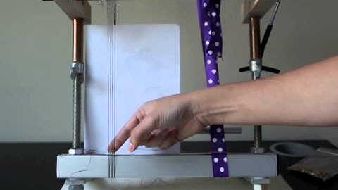 Weaving Beads with the Shedding Device on a Mirrix Loom