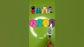 Thanos vs soldier!guess the mixed color of squid game 2 #colorsof #squidgame2 #thanos #soldier