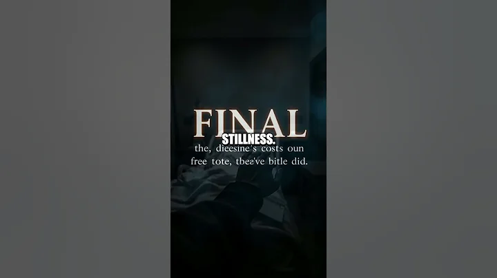 The Final Words of a Hidden Icon