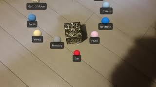 201029 Solar System Gravity 코스페이시스EDU 태양계 중력 느끼기