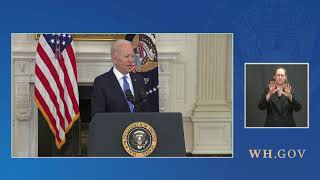 President Biden Delivers Remarks on his Administration's Implementation of the American Rescue Plan