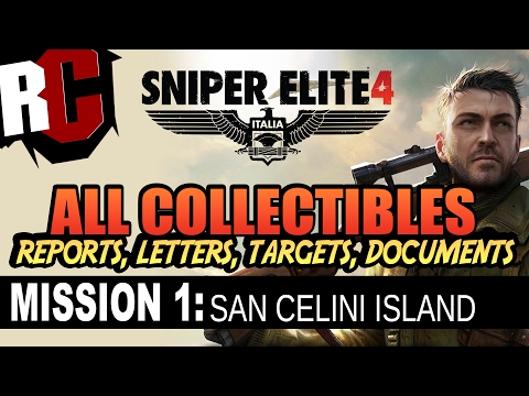 Sniper Elite 4 Guide: Here’s How To Find All Mission 1 Collectibles