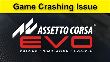 Assetto Corsa EVO Game Crashing Issue