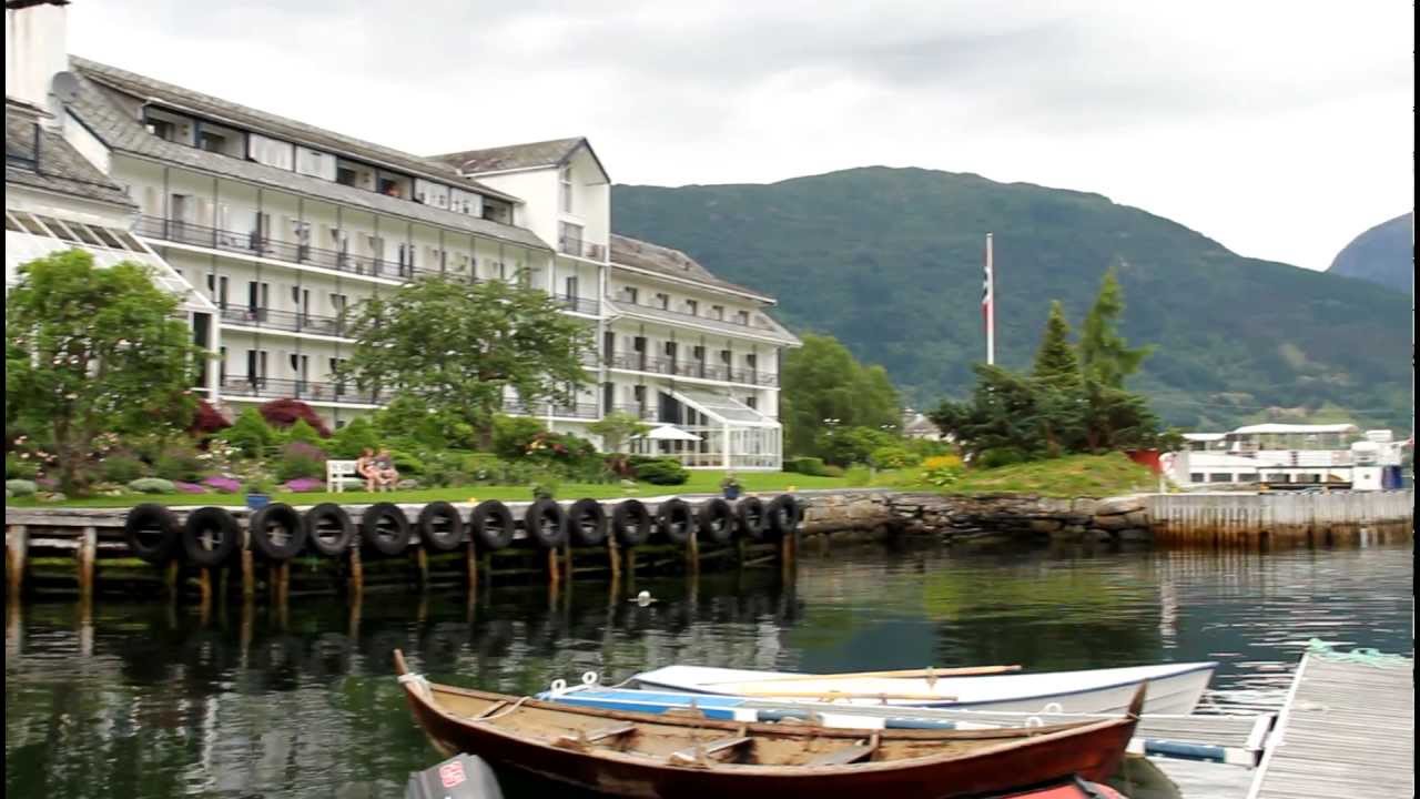 Panoramic View of the Hotel in Hardangerfjord
