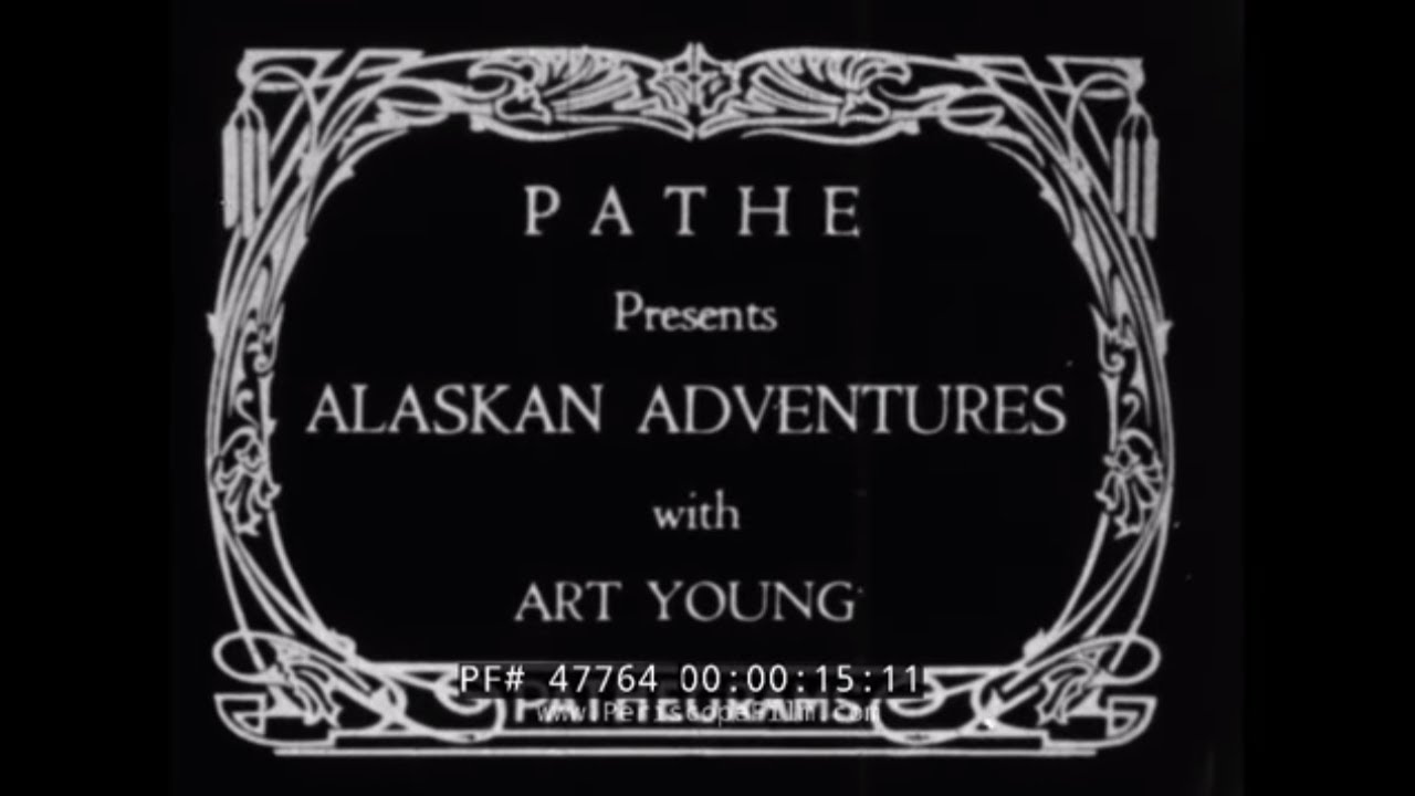 BOW HUNTER ART YOUNG in ALASKA 1922-1923   "ALASKA ADVENTURE"  47764