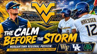 WVU Baseball: Morgantown Regional Preview | A Storm is Brewing!
