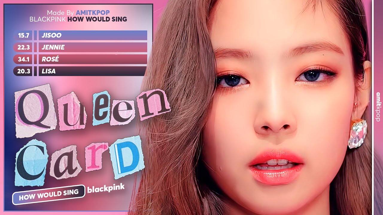 [AI COVER] How Would BLACKPINK Sing 'Queencard' ((G)I-DLE) | Line Distribution