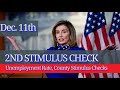 2ND STIMULUS CHECK & UPDATE