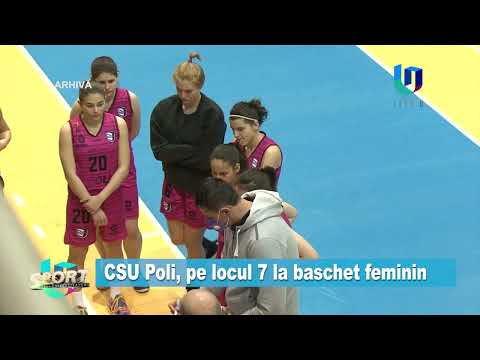CSU Poli, pe locul 7 la baschet