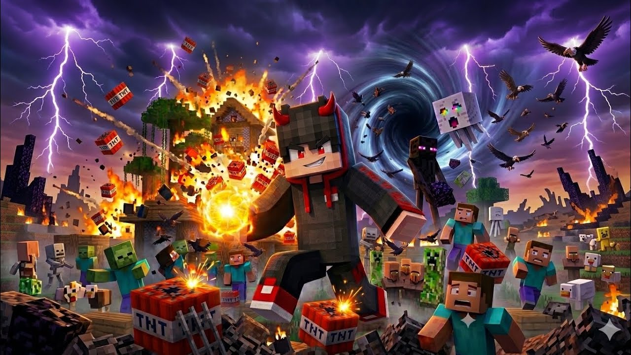 Why i Destroyed My Friend's Minecraft Server ? @SenpaiSpider - YouTube