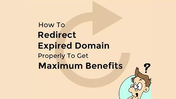 The proper way to redirect the expired domain To New Domain