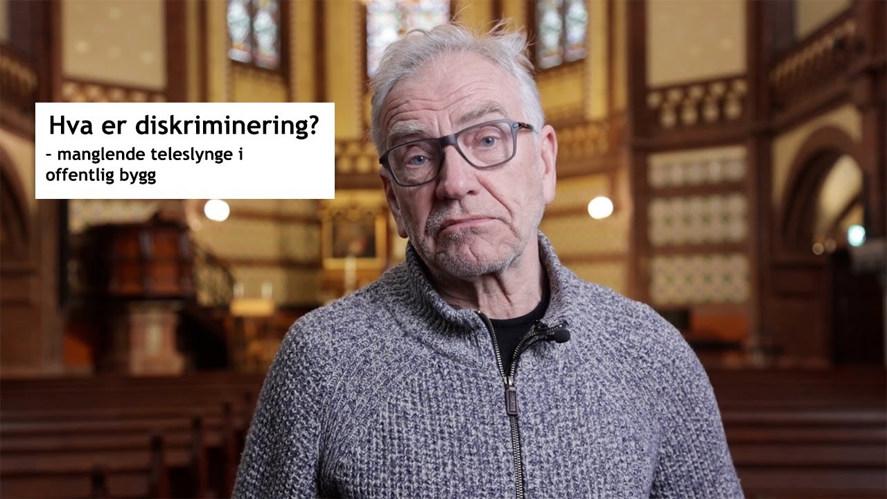 Hva er diskriminering? Manglende teleslynge i offentlig bygg