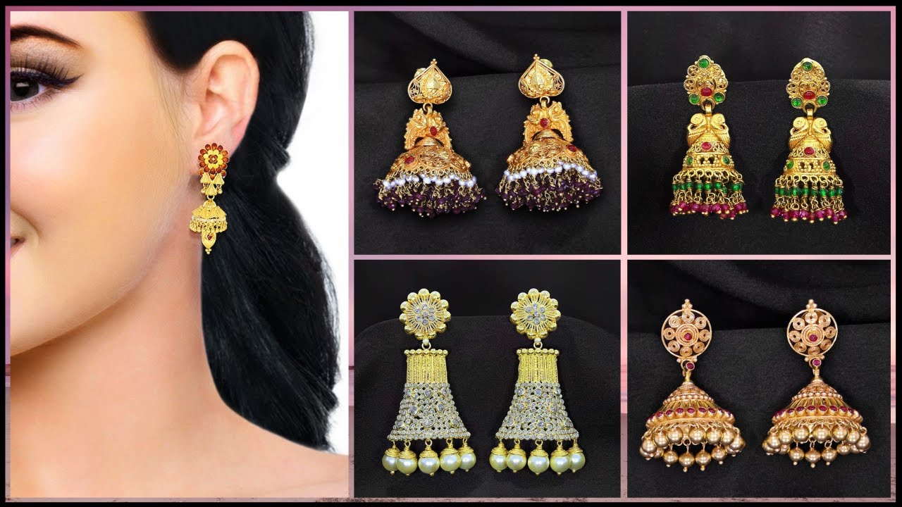 Candere by Kalyan Jewellers Yellow Gold 18kt Dangle Earring Price in India  - Buy Candere by Kalyan Jewellers Yellow Gold 18kt Dangle Earring online at  Flipkart.com