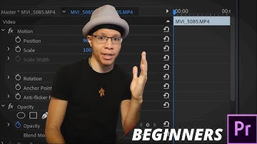 How To Keyframe in PREMIERE PRO for Beginners