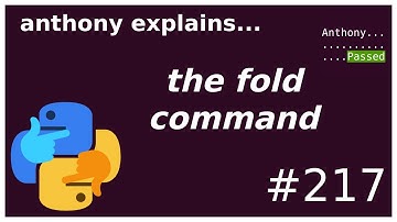 unix commands: fold (beginner) anthony explains #217