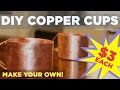 DIY Copper Mug for Moscow Mule | Made from 3/4 DIY Copper Mug for Moscow Mule | Made from 3/4