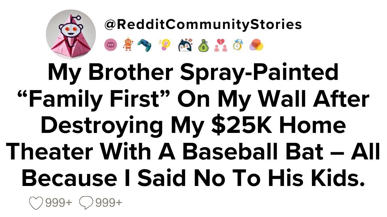 |FULL STORY| My Brother Spray-Painted 