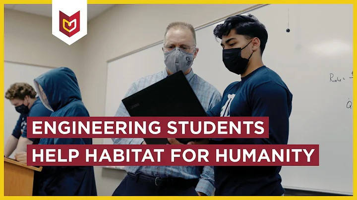 Calvin engineering students help Habitat for Human...