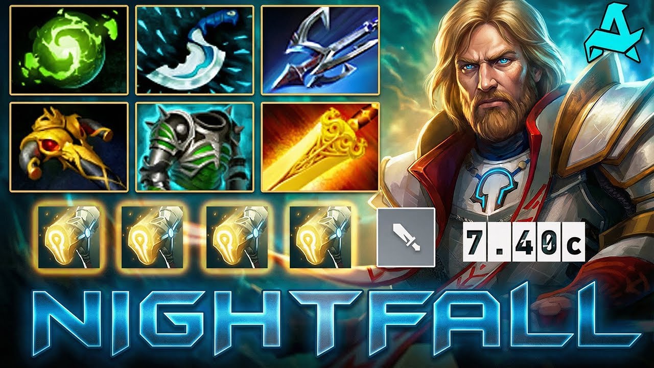 Nightfall Omniknight Carry is BROKEN 🤯 | 21/1/12 | New Dota 2 Meta