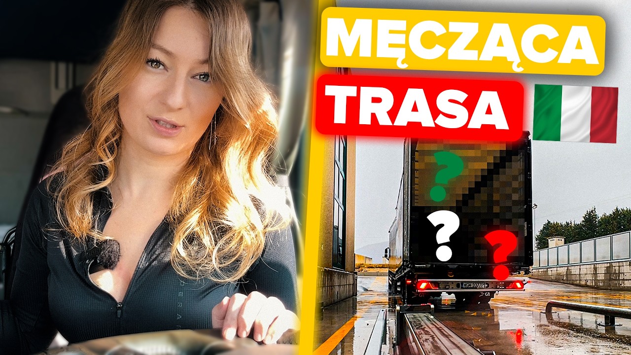Męcząca trasa przez Włochy... A tiring route through Italy....