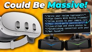 A Huge Feature Might Be Coming To Quest! New Pimax Headsets & More! @TheMysticle