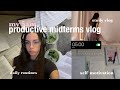 Vlog Productive Exams Days Study Vlog Library Motivation Morning Routine 