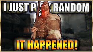 I just Randomed HIGHLANDER! - FFA | #ForHonor