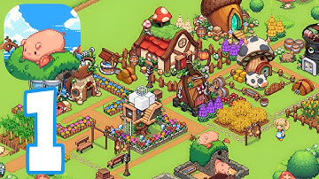 Viladia: Cozy Pixel Farm - Gameplay Walkthrough Part 1 , ANDROID, iOS