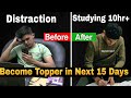 Become topper in next 15 days most unique way of studying