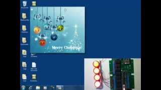 Control Device with N-Button Christmas Widgets