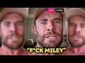 Chris Hemsworth Rages At Miley Cyrus For Exposing Liam Hemsworth Cheating