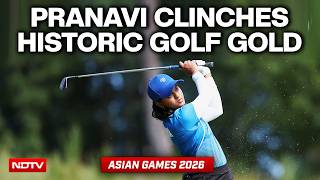 Asian Games 2026 | Pranavi Urs Scripts History With First Ever Asian Games Gold In Women's Golf