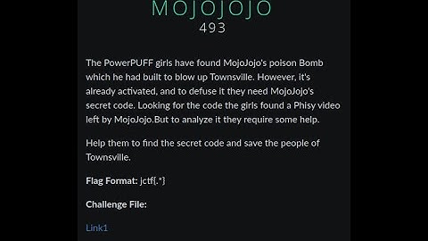 JADE CTF 2022 | Stego | mojojojo writeup