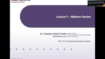 IEE 475: Lecture F (2025-10-02): Midterm Review