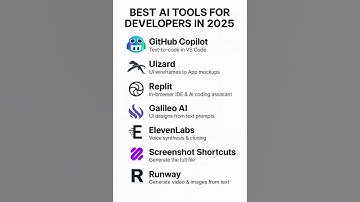 🚀 Top AI Tools Every Developer Needs in 2025!