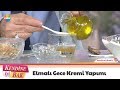 Elmalı gece kremi yapımı