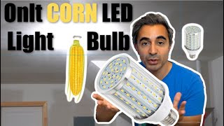 LED Corn Light Bulb - Garage Lighting