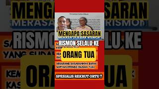 Download Lagu 🎯SASARAN RISMON SELALU  KE ORANG TUA KENAPA? #rismon #short #indonesia #news MP3